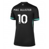 Liverpool Alexis Mac Allister #10 Bortedrakt Kvinner 2024-25 Kortermet